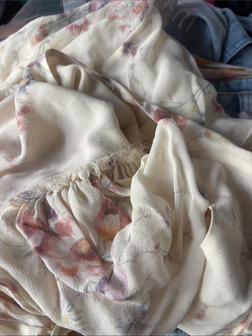 ♥️… LoveShackFancy Cora Silk Dress. Size Large Retail- $425 - Picture 9 of 9